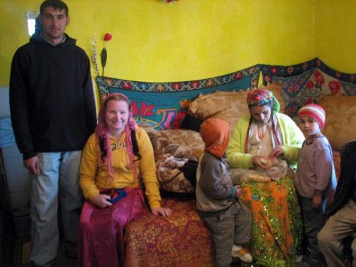 pictured: This is the reality of gypsy marriage. Rifca Stanescu is now 25 - and grandmother to a little boy aged two-and-a-half. She was married when she was 11 to Lionel Laiu, then aged 13, and who is now aged 27. She had her first child at 12 years old - little Maria Stanescu Ð who got married at 10 herself and had her first son at 11 Ð the child is now two-and-a-half - making Rifca a grandmother at 23. She was born on 27.08.1985 at Munteni in Galati, Romania, and her husband's family asked for her hand but they refused - so she was kidnapped. She said: "I wanted to marry him, so I agreed, and of course after we had spent the night together then there was no way anyone could separate us. I had been promised to another boy's family since I was two years old but I didn't want that." In gypsy culture virginity is greatly prized and women are married young so that new husband's can be sure their new wives are virgins who affect a good dowry from the families of prospective husbands. Loss of virginity means a deal is cancelled. She said: "My dad was really annoyed at being cheated out of the right to decide who would be my husband and the dowry, but then I got pregnant when I was 12 - a year later - and that meant that my husband's family paid my father a dowry and then there was peace." There was another child a year later - a boy. "Before that there was a lot of fighting - once my father had even attacked my husband with a knife. He wanted him to pay 500,000 lei in compensation. My family even took me home but after three days I ran away again to be with him." Her daugher Maria Stanescu is now aged 13 and also married, having been wed at the age of ten and having a baby six months later. She said: "I am happy to be a grandmother - Ion is a good boy - and he is already engaged to a girl aged 8. Boys are always good to have - they don't have to suffer as much girls I think." Marriage deals are often made when the children are not even born with parents wanting to f